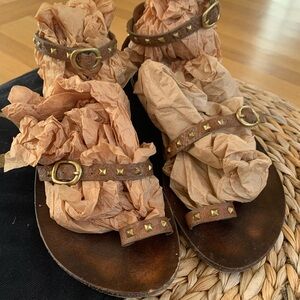 Calleen Cordero Strapy flat sandals handmade